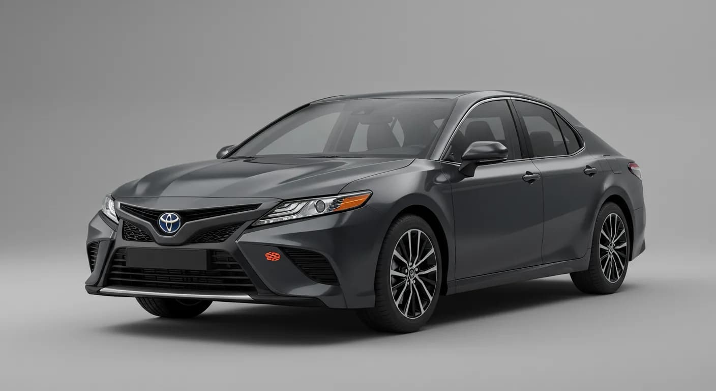 2021 TOYOTA Camry — 2021 Toyota Camry front noise