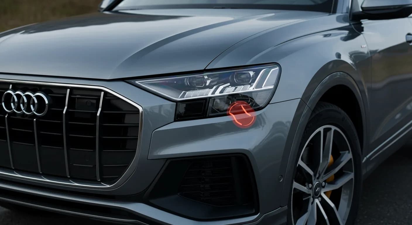 2023 Audi Q8 — 2023 Audi Q8 radiator grille trim