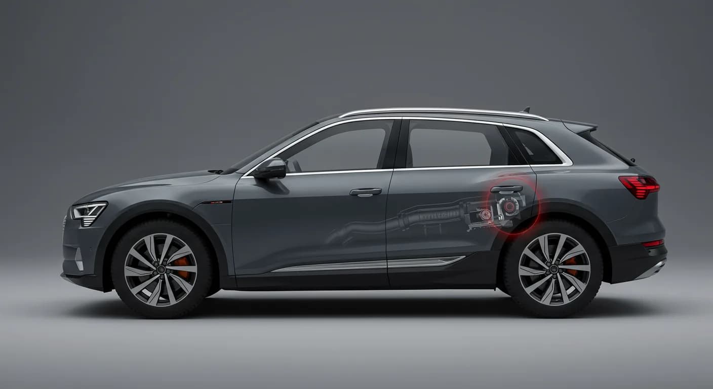 2023 Audi e-tron — Audi e-tron vehicle locking system