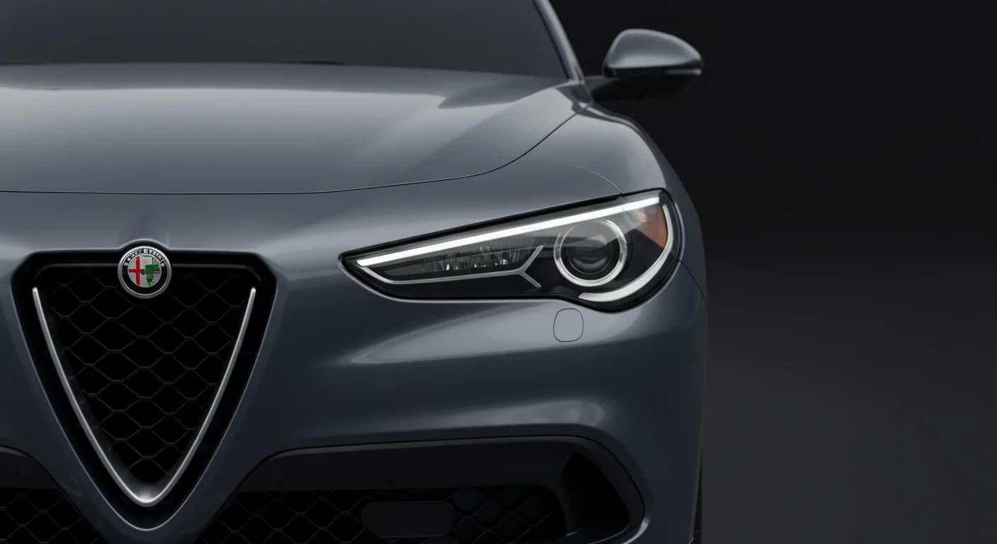 2022 Alfa Romeo Stelvio — 2022 Alfa Romeo Stelvio headlamp information