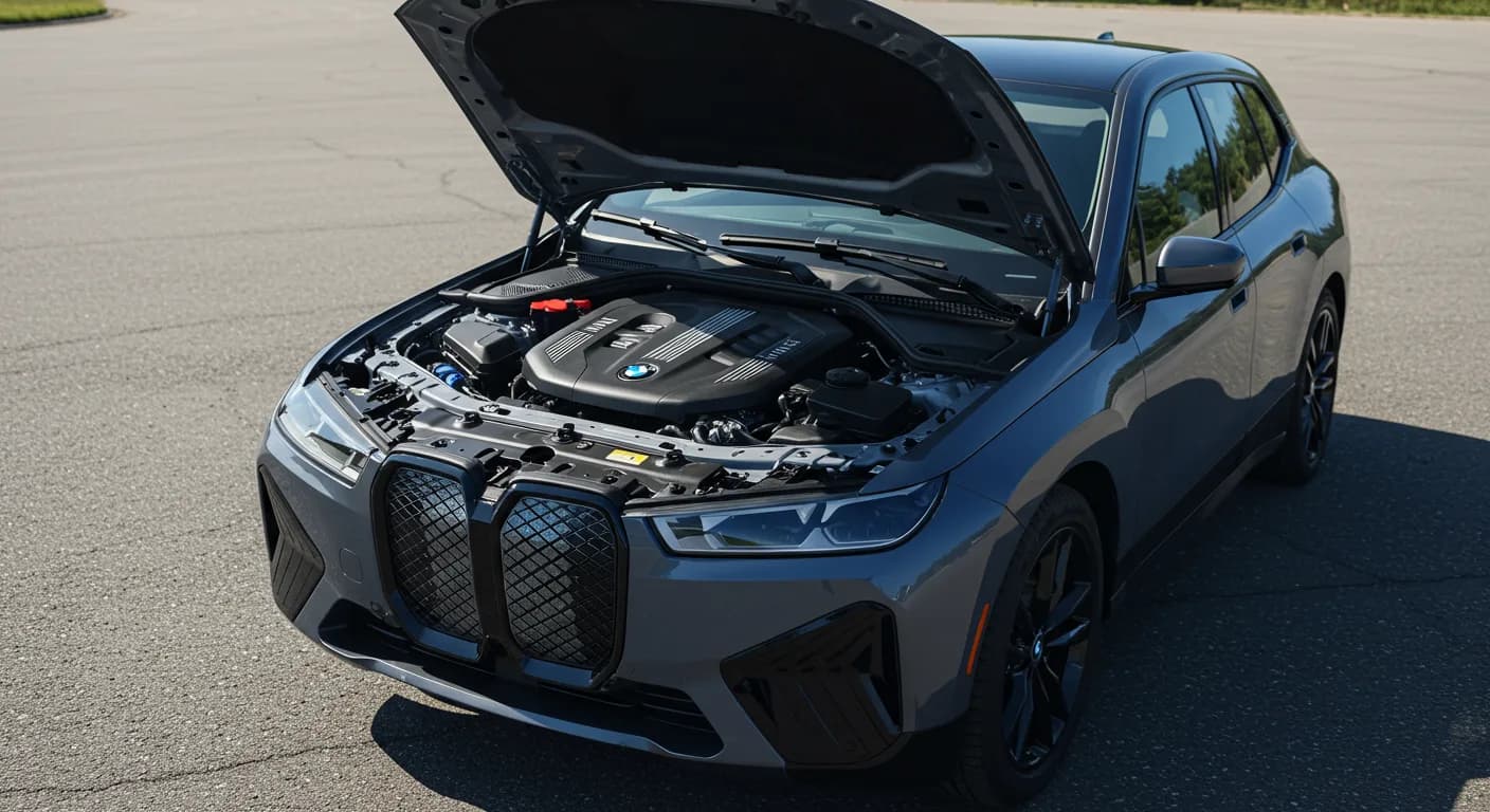 2022 BMW iX — 2022 BMW iX electric drive unit failure