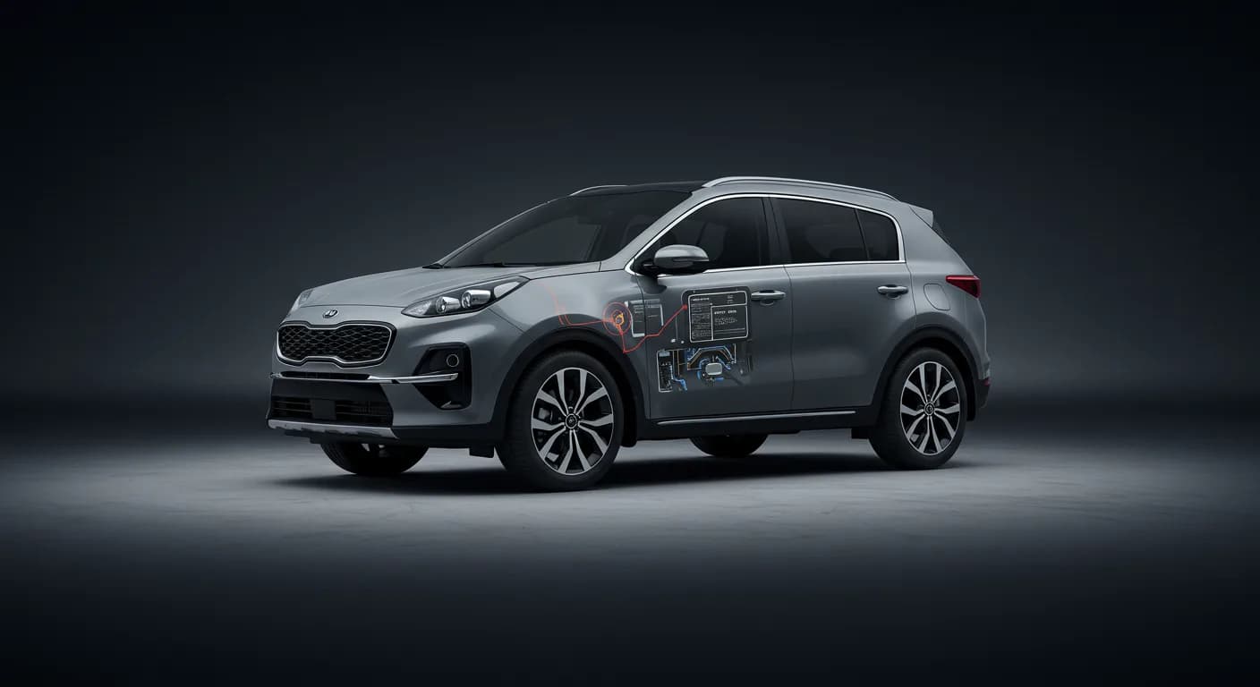 2021 Kia Sportage — Kia Sportage anti-theft software