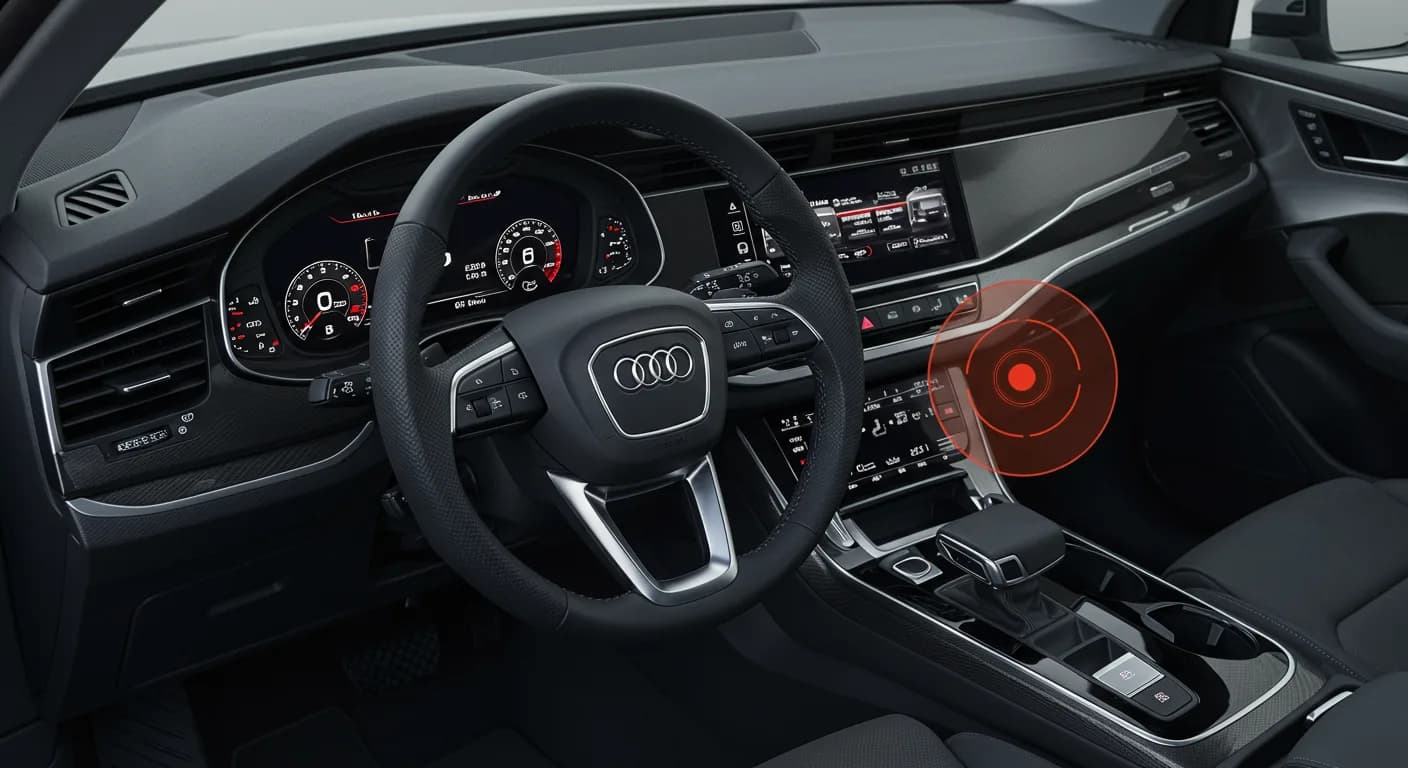 2021 Audi Q8 — Audi Q8 suspension warning light