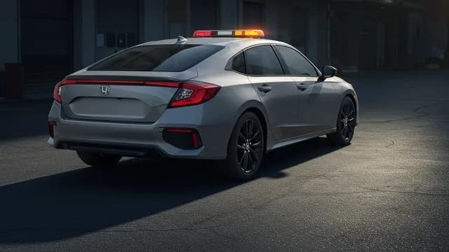 2022 Honda Civic — Honda Civic A/C condenser leak