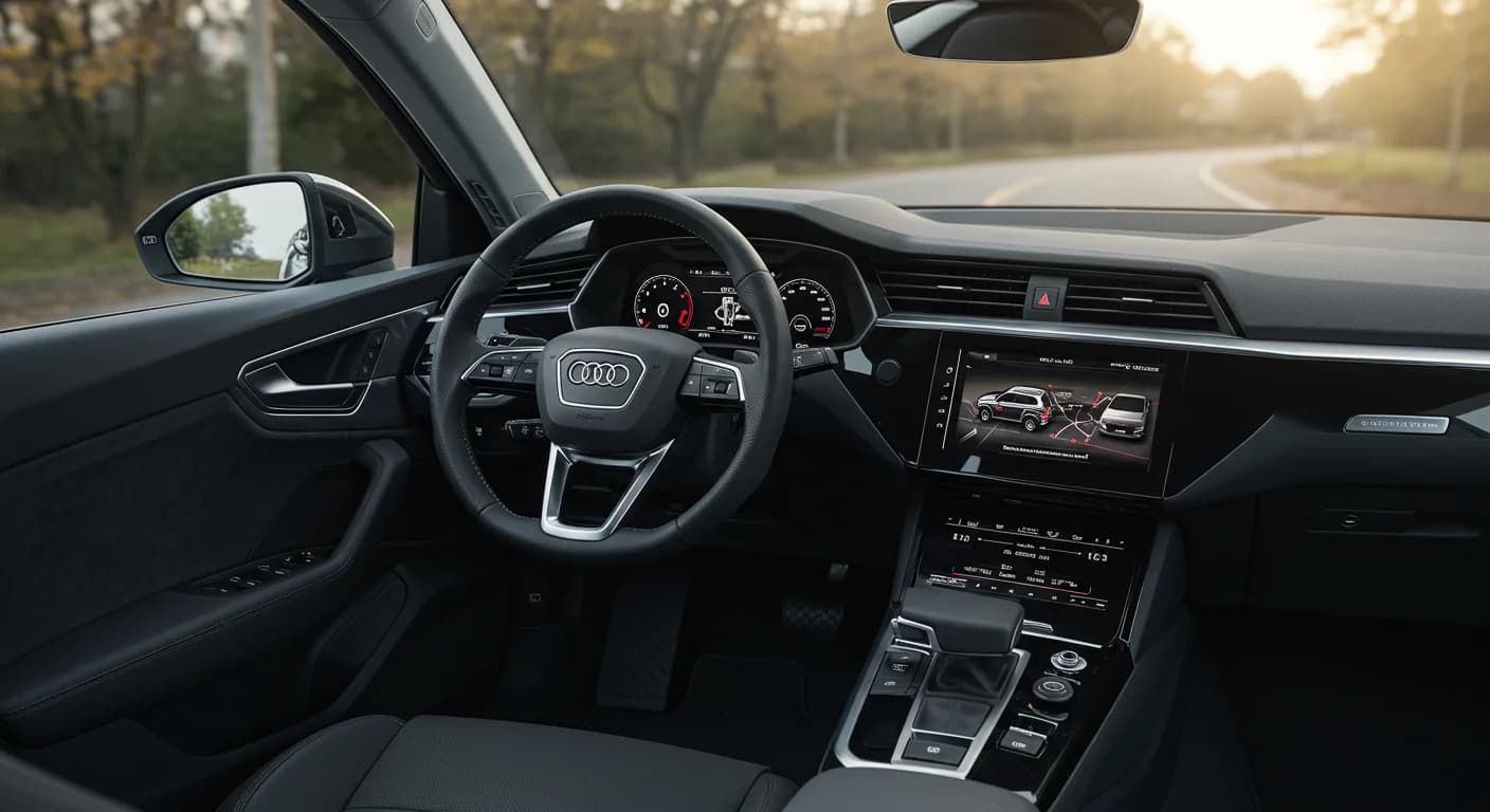 2023 Audi e-tron — Audi ConBox flight mode