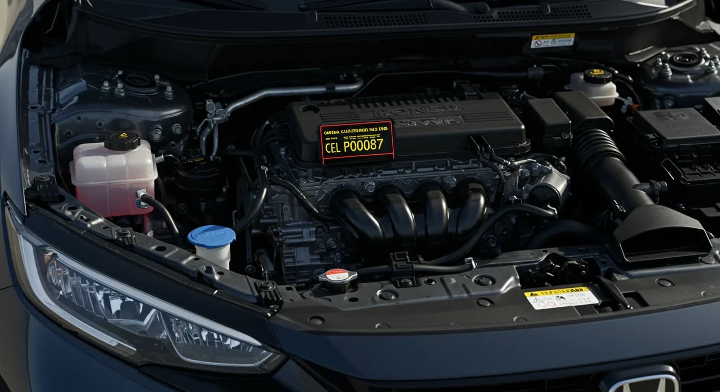 2023 Honda Civic — Honda CEL P0087