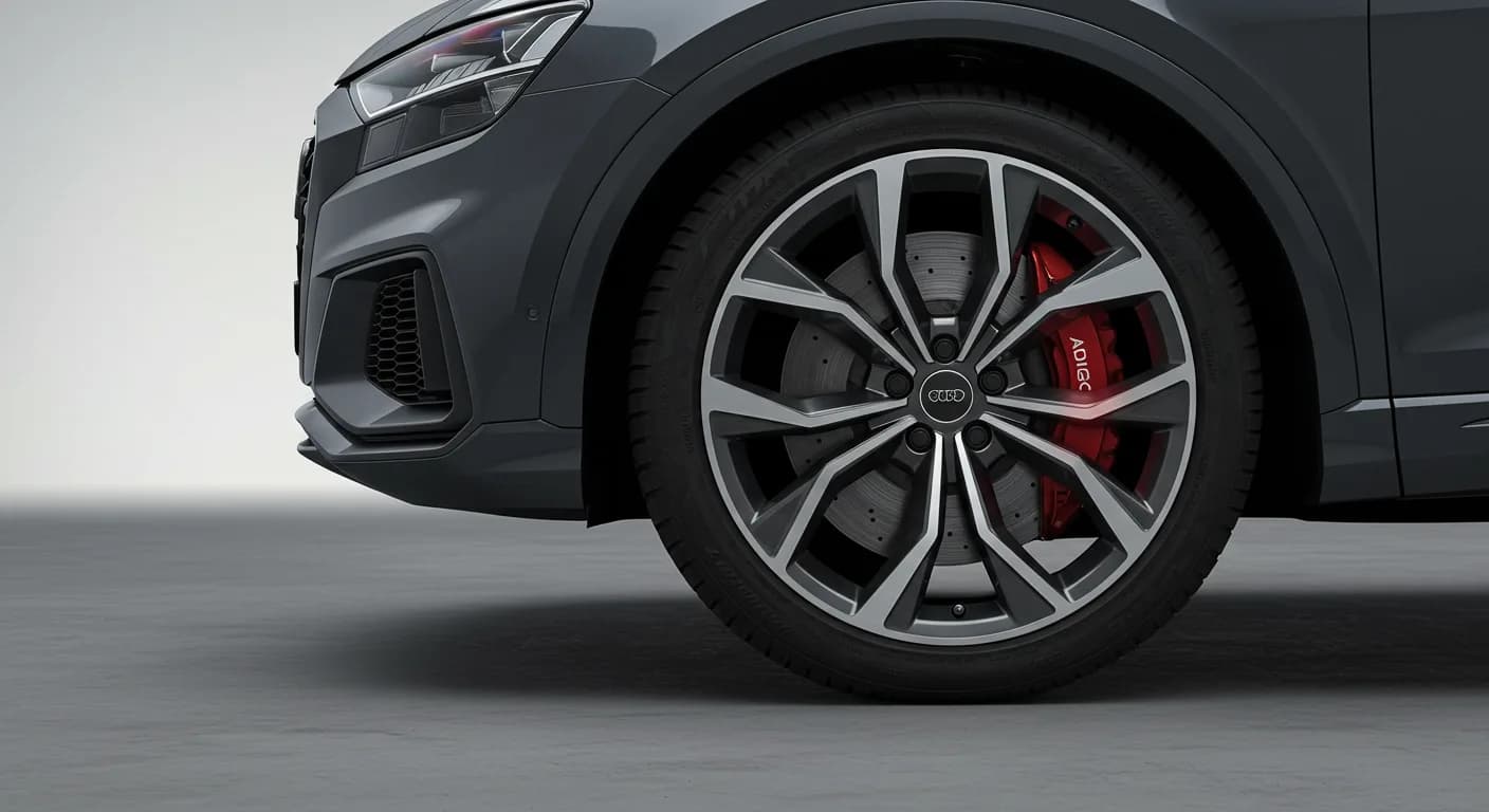 2023 Audi Q8 — Audi Q8 ABS/ESC intervention