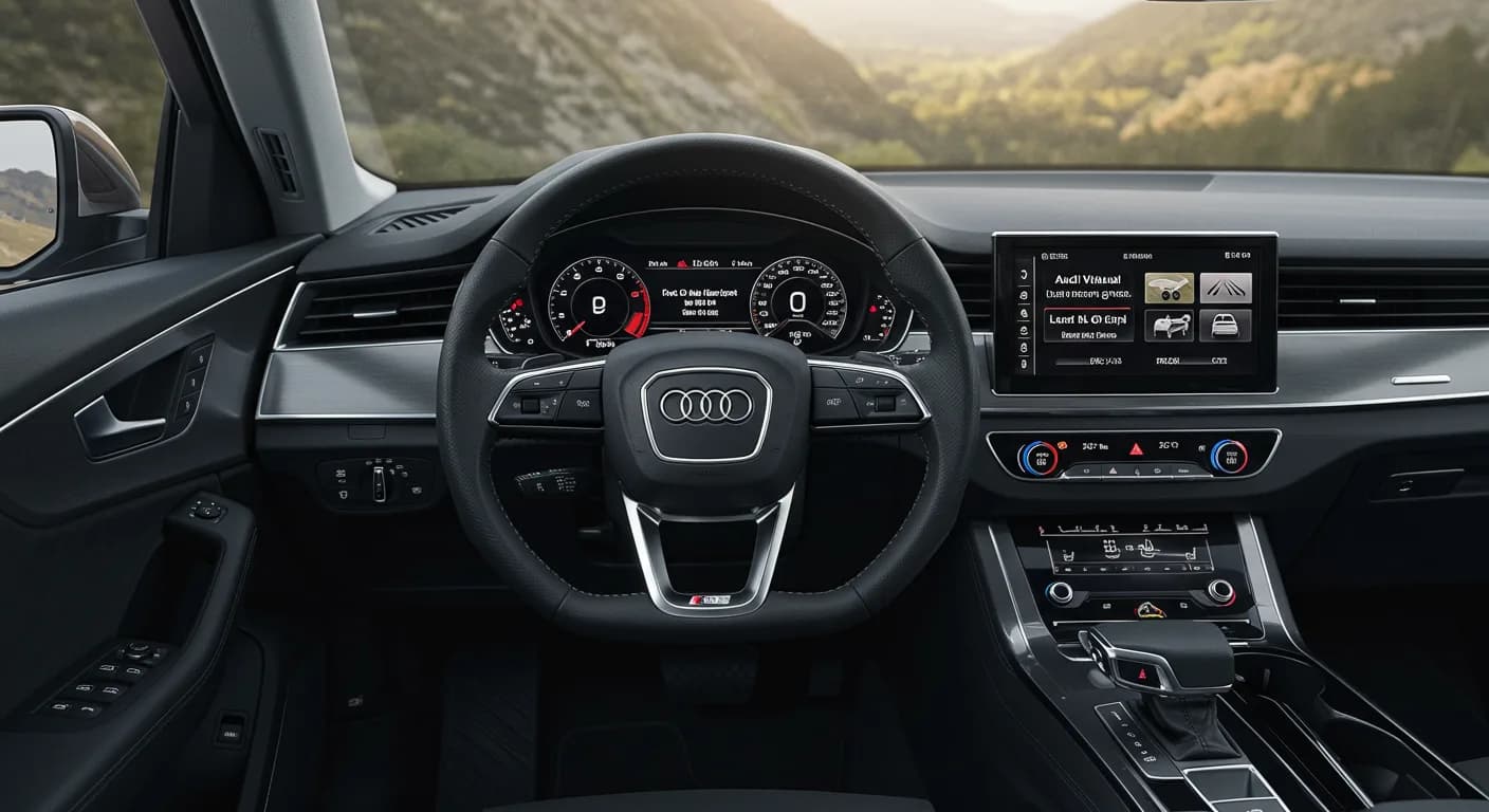 2022 Audi Q8 — Audi Virtual Cockpit loud turn signal