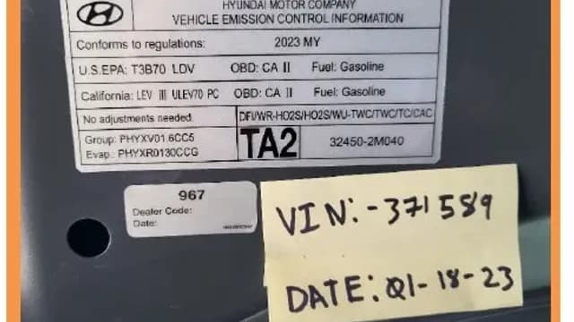 2021 Hyundai Elantra — manufacturer_communication document image 1