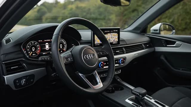 2024 Audi A5 — Audi instrument cluster warning lights