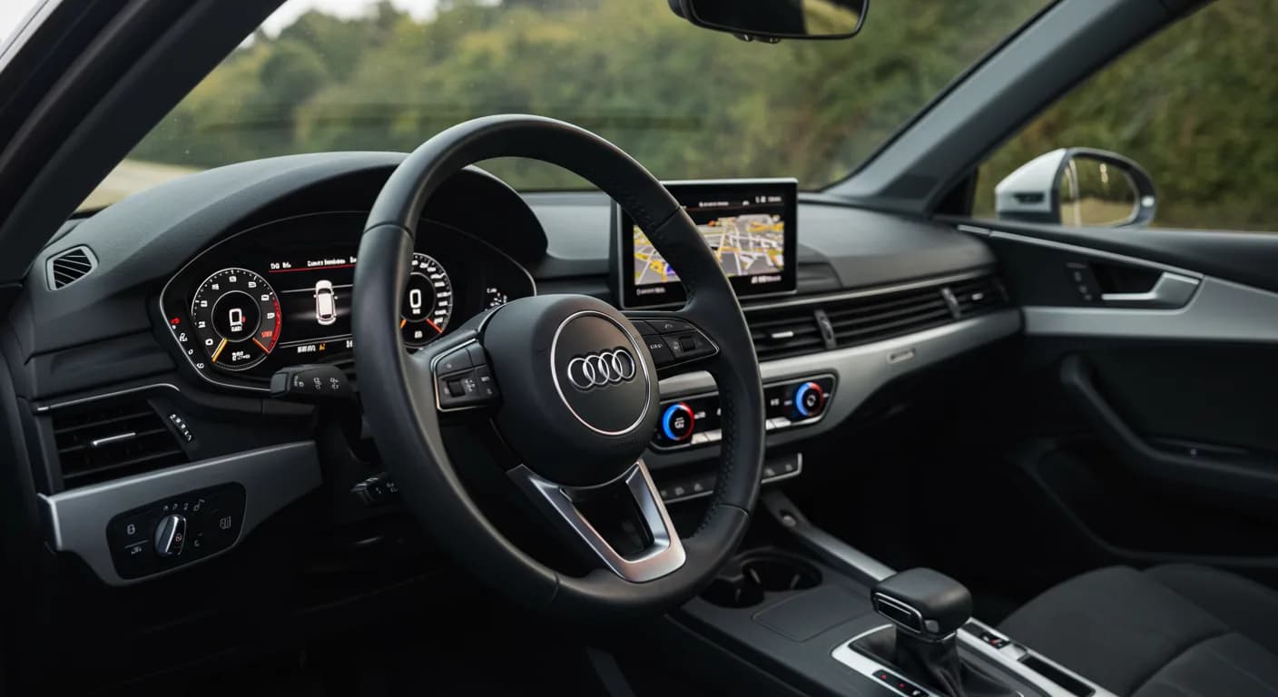 2024 Audi A5 — Audi instrument cluster warning lights