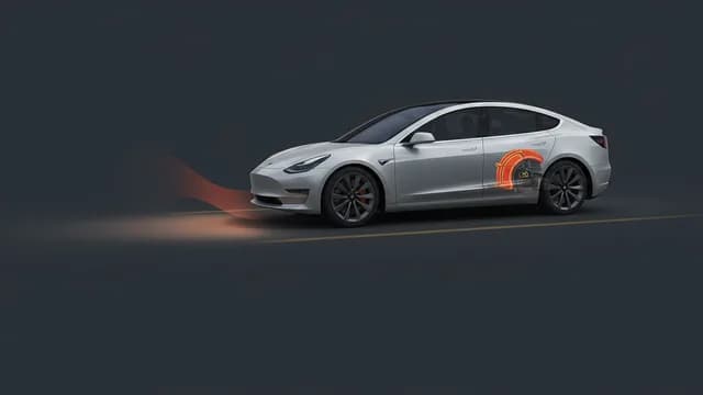 2021 TESLA Model 3 — Tesla Model 3 braking alerts