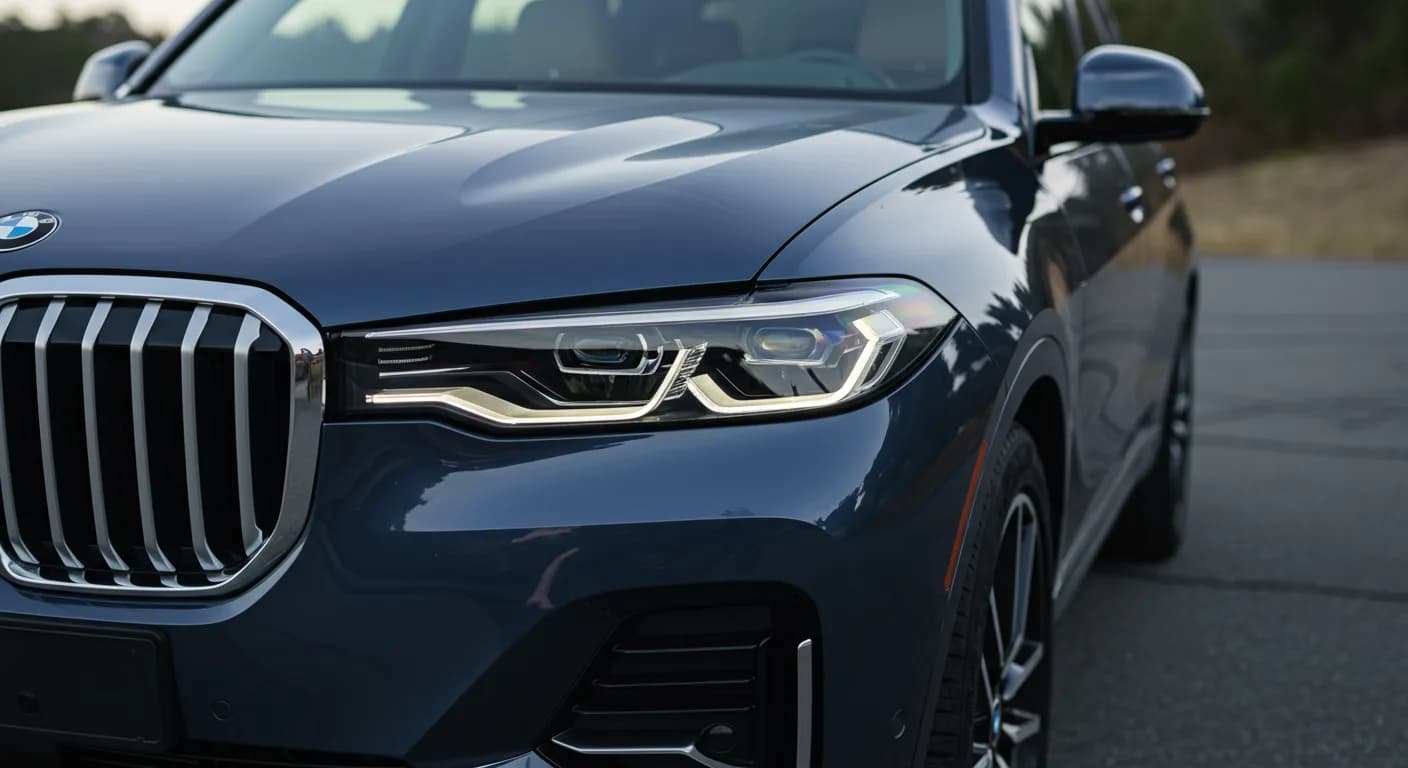 2021 BMW X7 — 2021 BMW X7 headlight malfunction