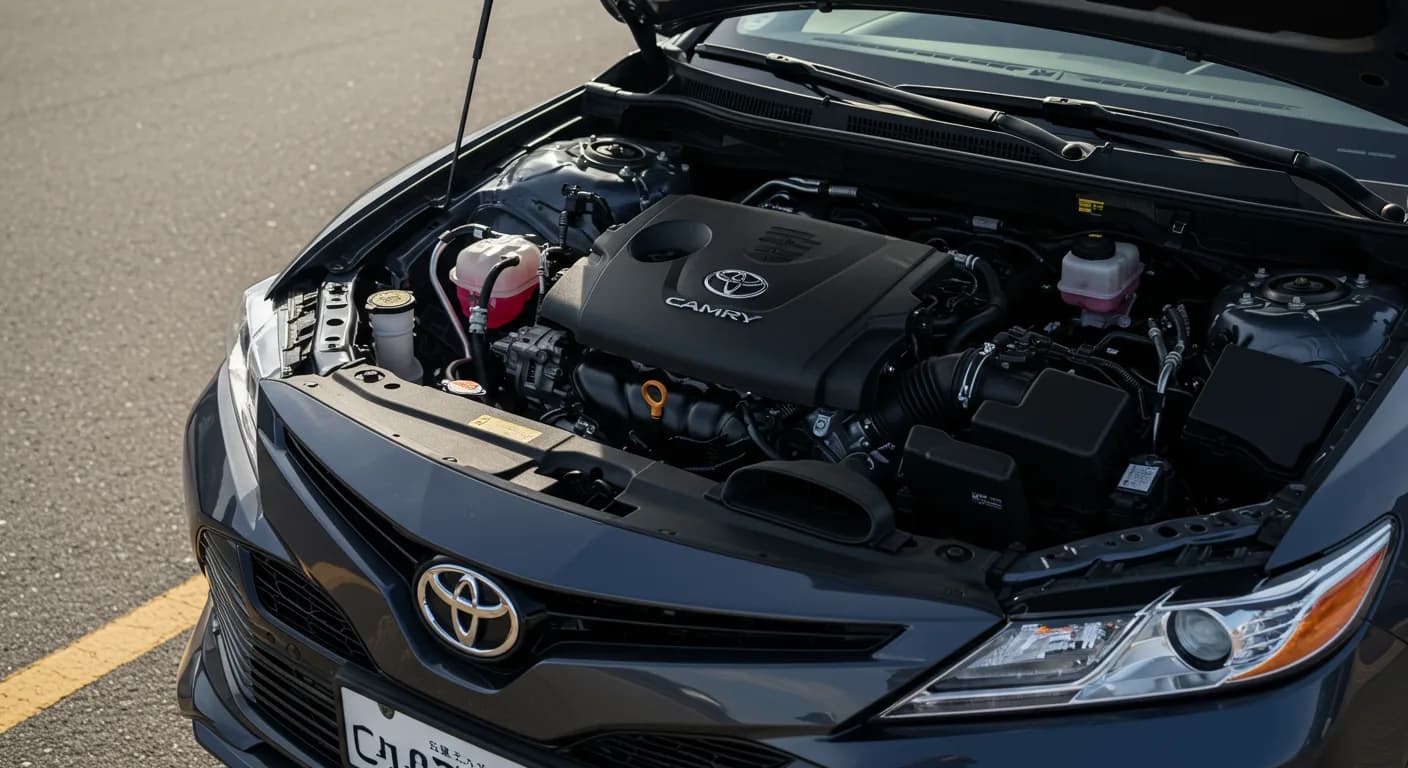 2022 TOYOTA Camry — Toyota Camry oil leak