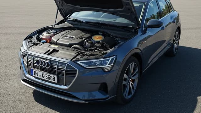 2022 Audi e-tron — Audi e-tron speaker rattles