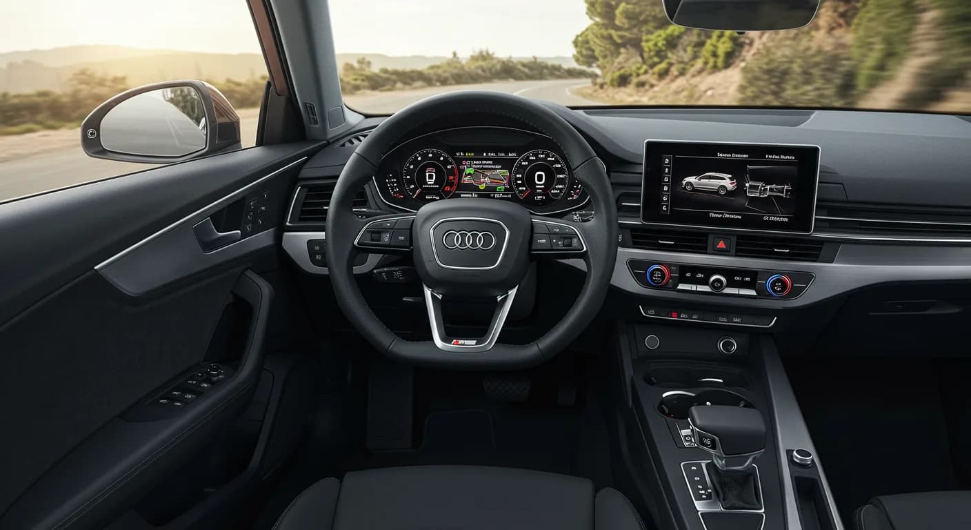 2022 Audi A5 — Audi B200FF0 suspension malfunction