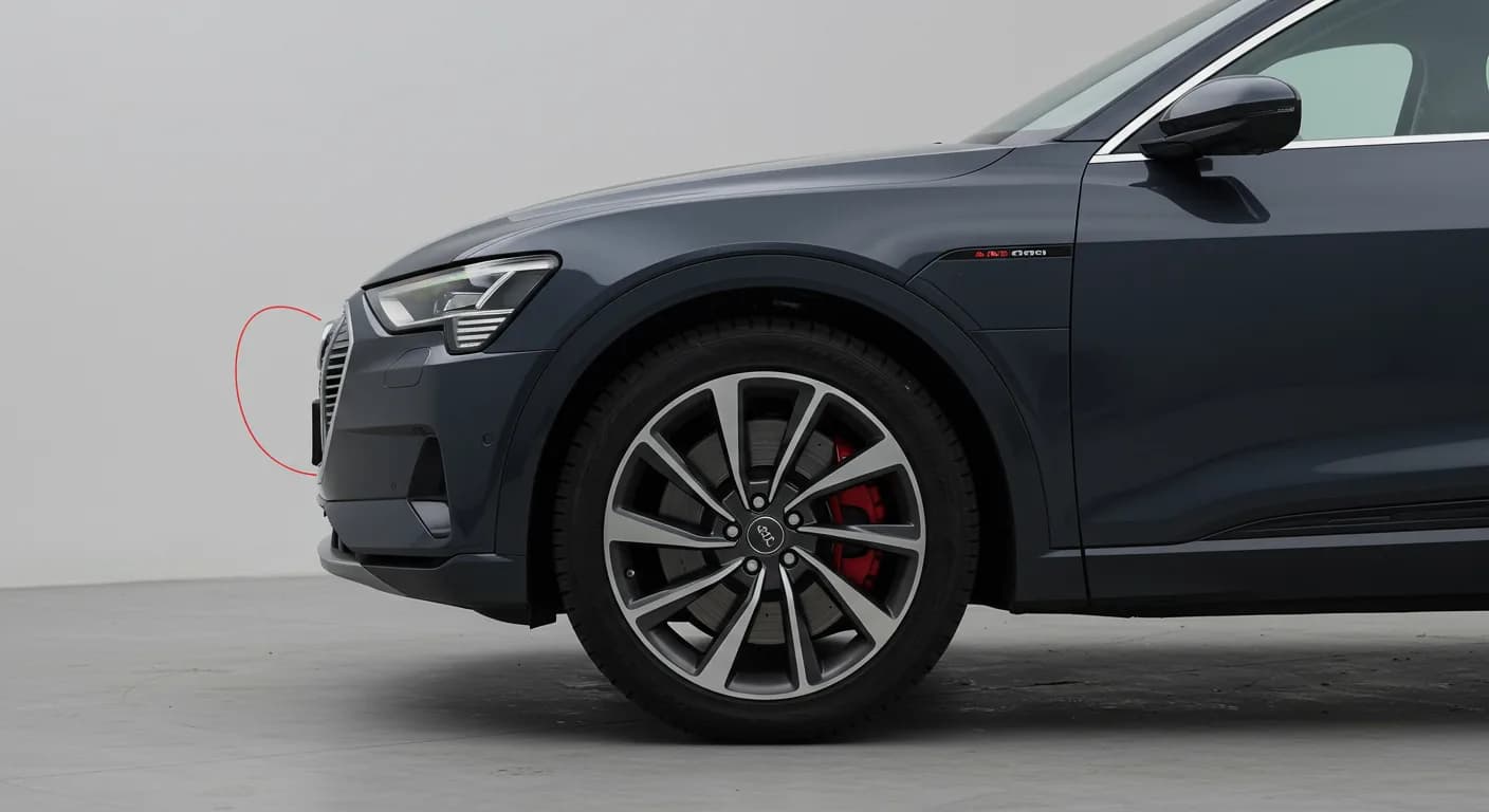 2022 Audi e-tron — Audi e-tron red steering warning
