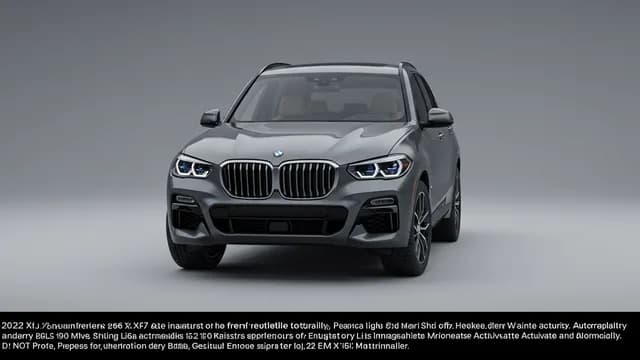 2022 BMW X5 — 2022 BMW X5 manufacturer_communication