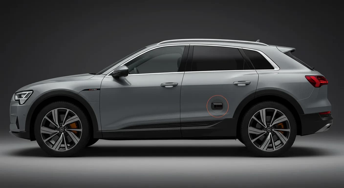 2022 Audi e-tron — Audi e-tron door lock