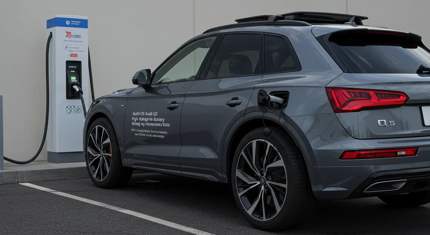 2023 Audi Q5 — 2023 Audi Q5 high-voltage battery