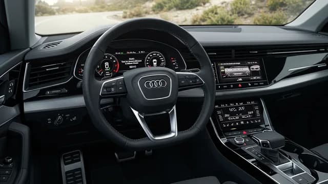 2021 Audi Q8 — Audi Q8 tire pressure not available