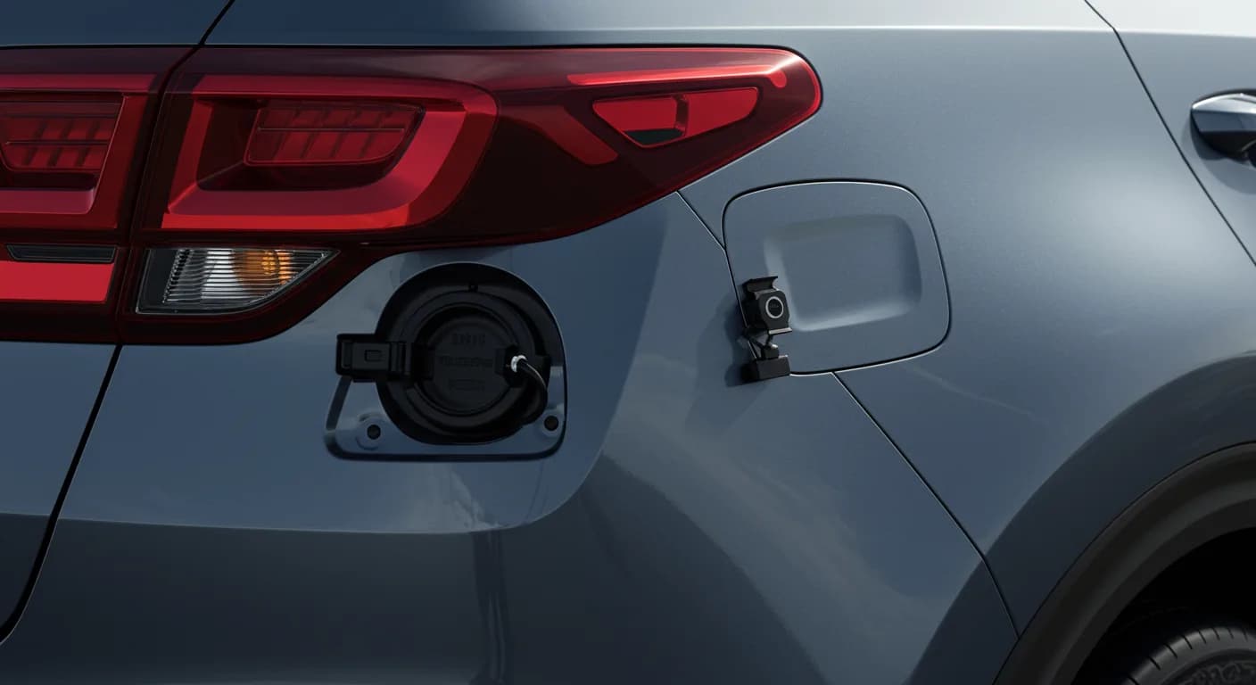 2023 Kia Sportage — Kia Sportage fuel filler neck vent collar