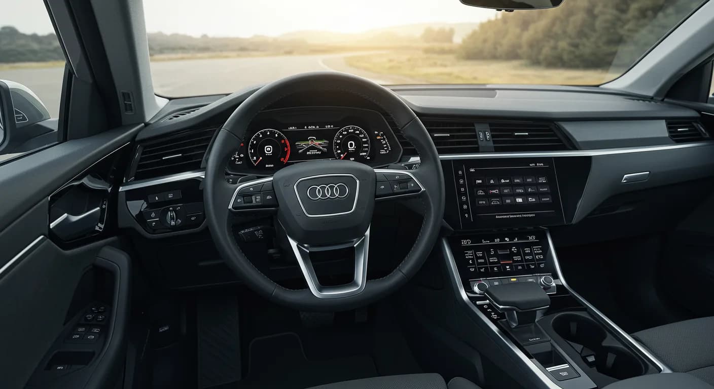 2021 Audi e-tron — Audi e-tron instrument cluster noise