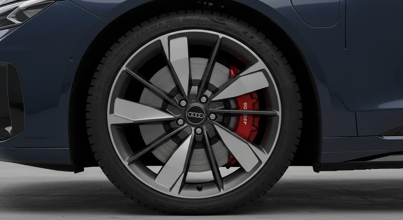 2023 Audi RS e-tron GT — Audi e-tron GT knocking brake pedal