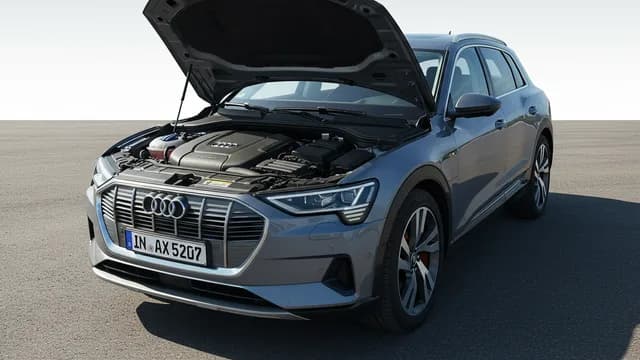 2022 Audi e-tron — Audi e-tron front end noise