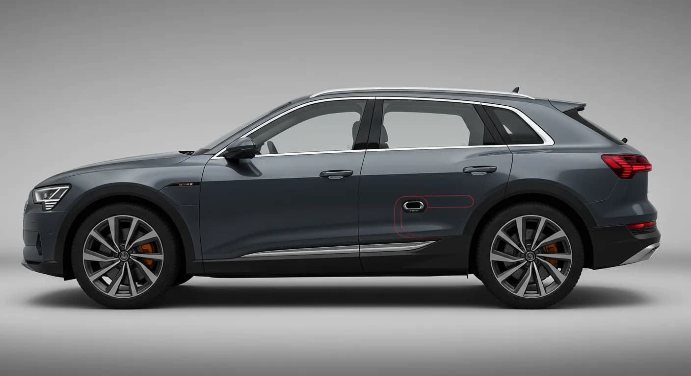 2023 Audi e-tron — Audi connect key user pairing