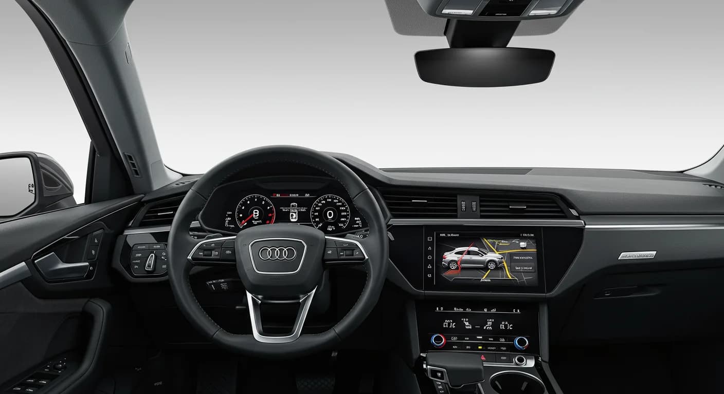 2022 Audi e-tron — Audi navigation route guidance