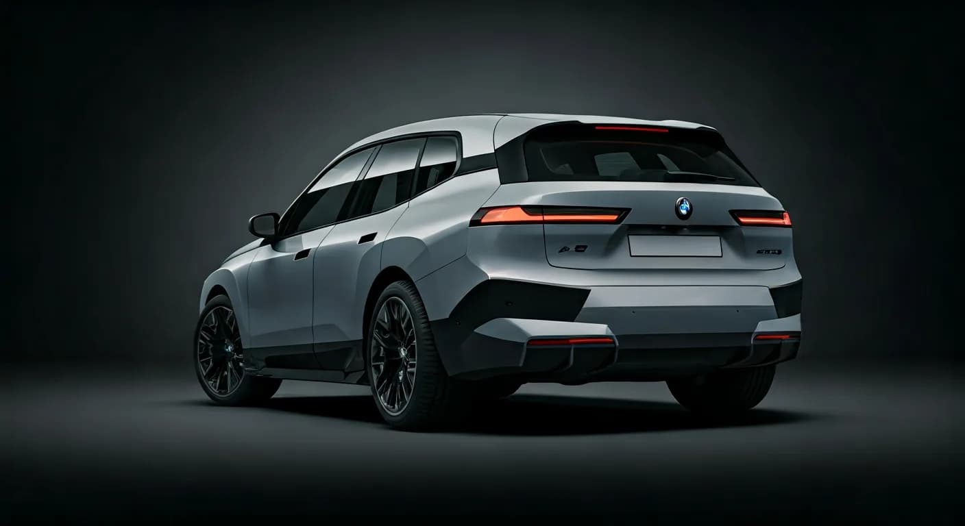 2022 BMW iX — BMW iX taillamp fault