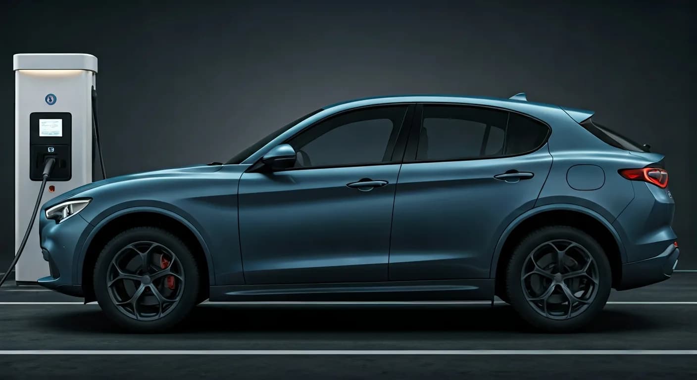 2023 Alfa Romeo Stelvio — Alfa Romeo Stelvio Qi charger