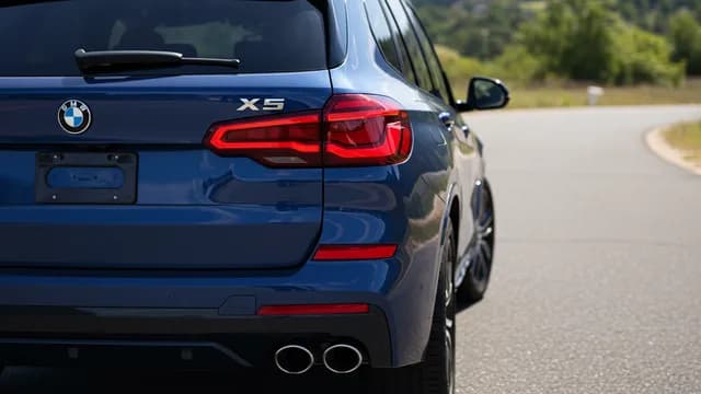 2023 BMW X5 — 2023 BMW X5 rear bumper support