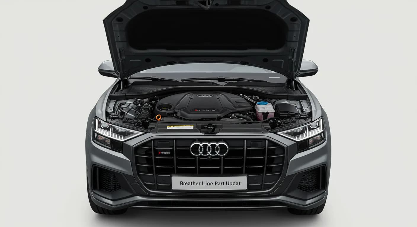 2021 Audi Q8 — Audi Q8 breather line