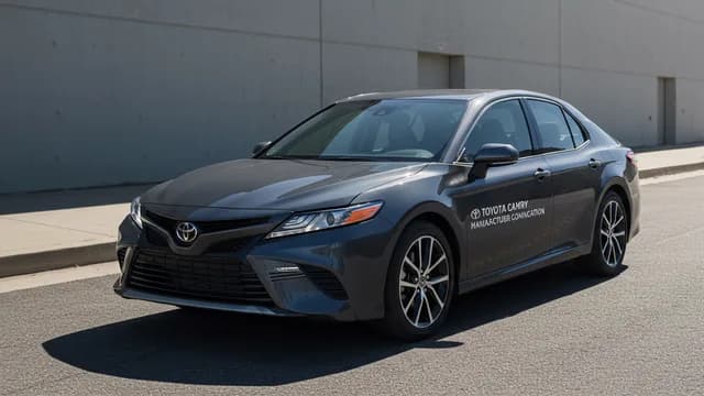 2022 TOYOTA Camry — Toyota Camry manufacturer communication