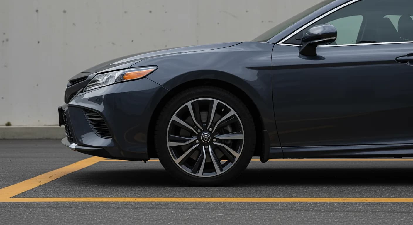 2024 TOYOTA Camry — Toyota Camry wheel installation