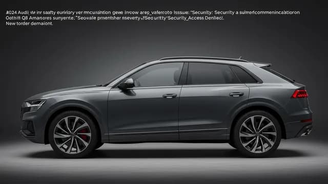 2024 Audi Q8 — 2024 Audi Q8 manufacturer_communication