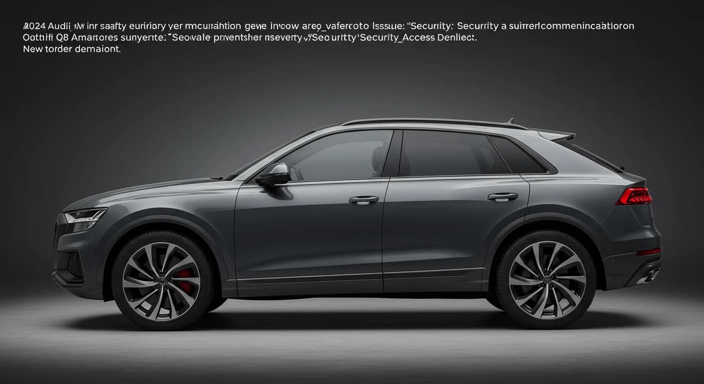 2024 Audi Q8 — 2024 Audi Q8 manufacturer_communication