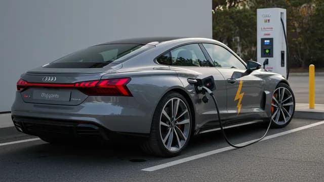 2026 Audi S e-tron GT — Audi e-tron GT battery charging