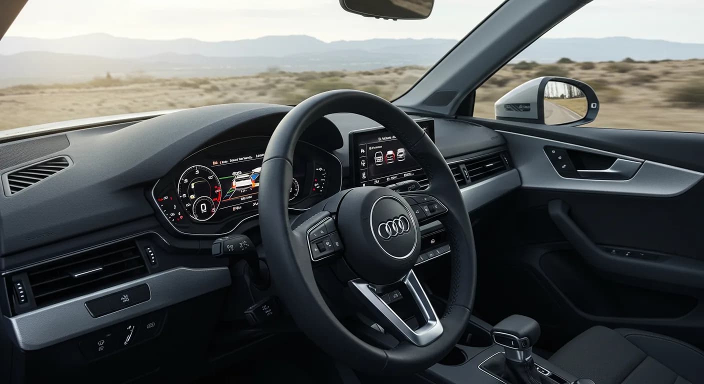 2023 Audi A5 — Audi HUD navigation not displayed