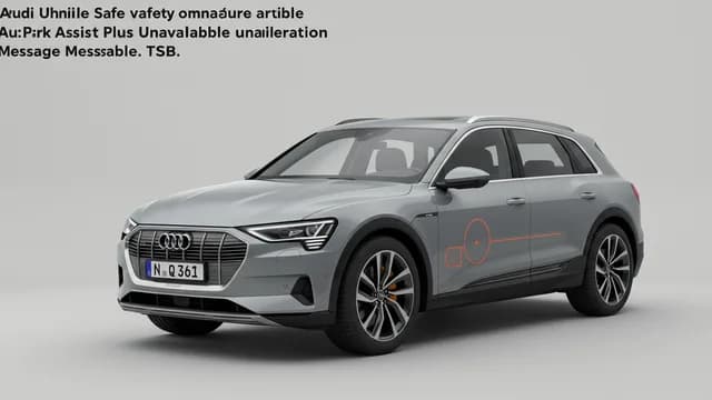 2023 Audi e-tron — Audi Park assist plus unavailable