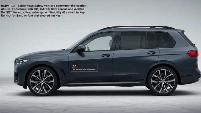 2024 BMW X7 — BMW X7 CBS data not stored
