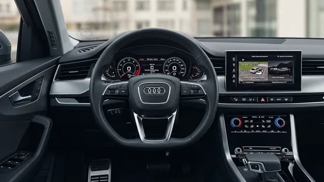 2022 Audi Q8 — Audi Q8 blank virtual cockpit