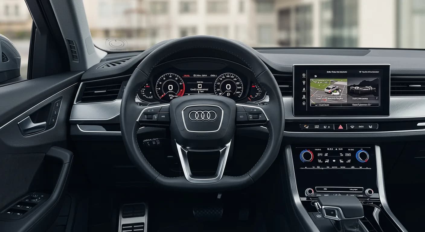 2022 Audi Q8 — Audi Q8 blank virtual cockpit