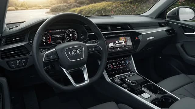 2023 Audi e-tron — Audi remote park assist plus