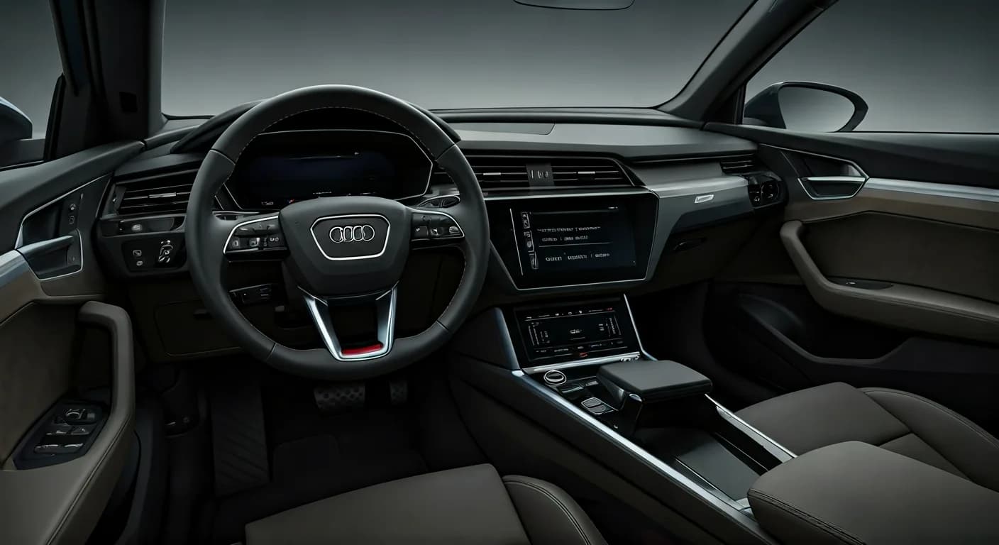 2022 Audi e-tron — Audi e-tron dashboard delamination