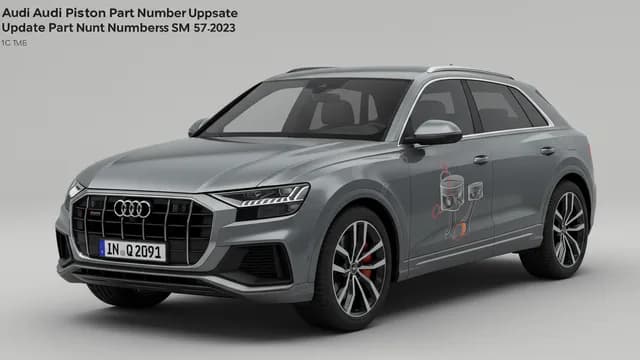 2023 Audi Q8 — Audi piston part numbers