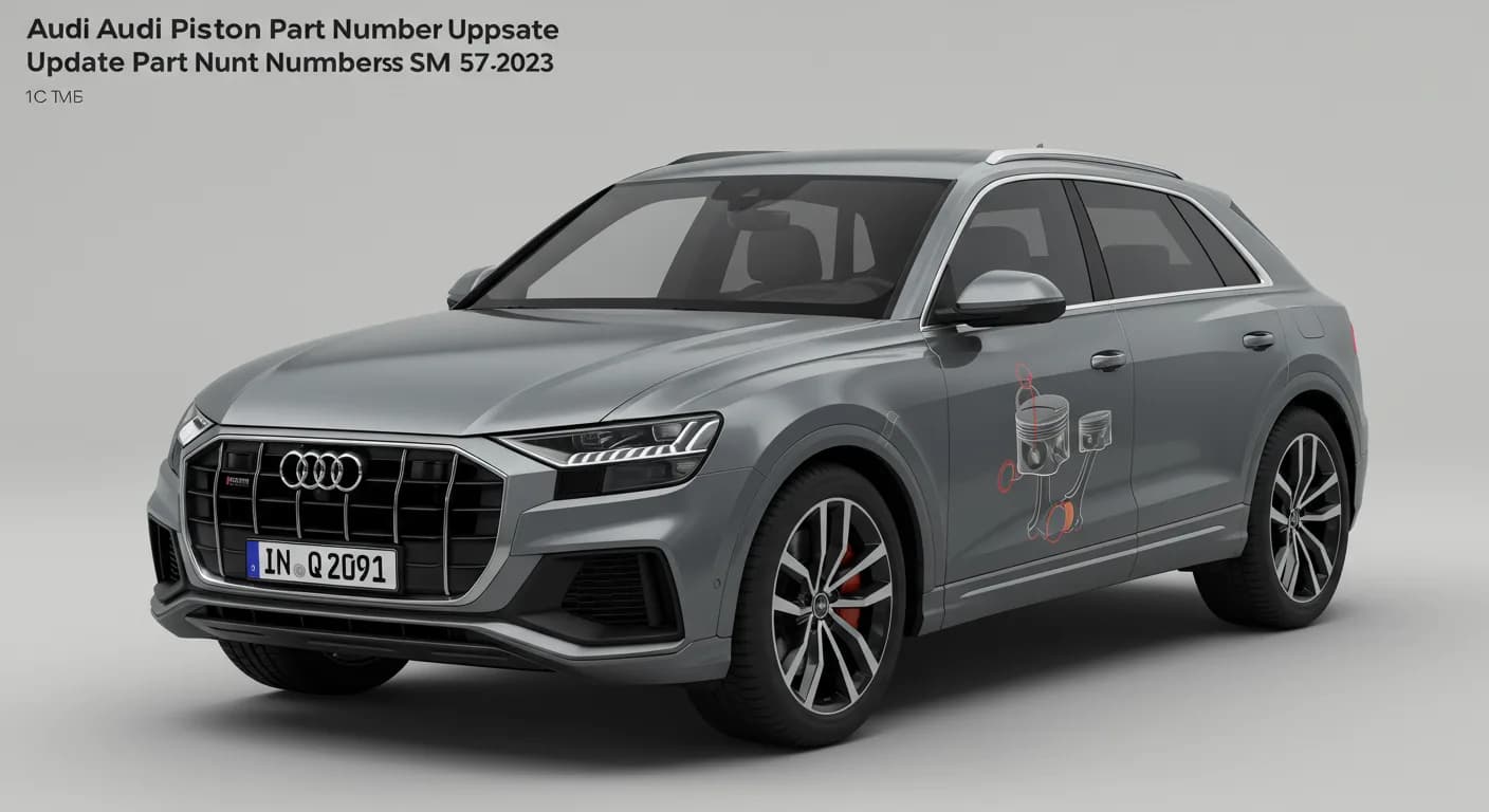 2023 Audi Q8 — Audi piston part numbers