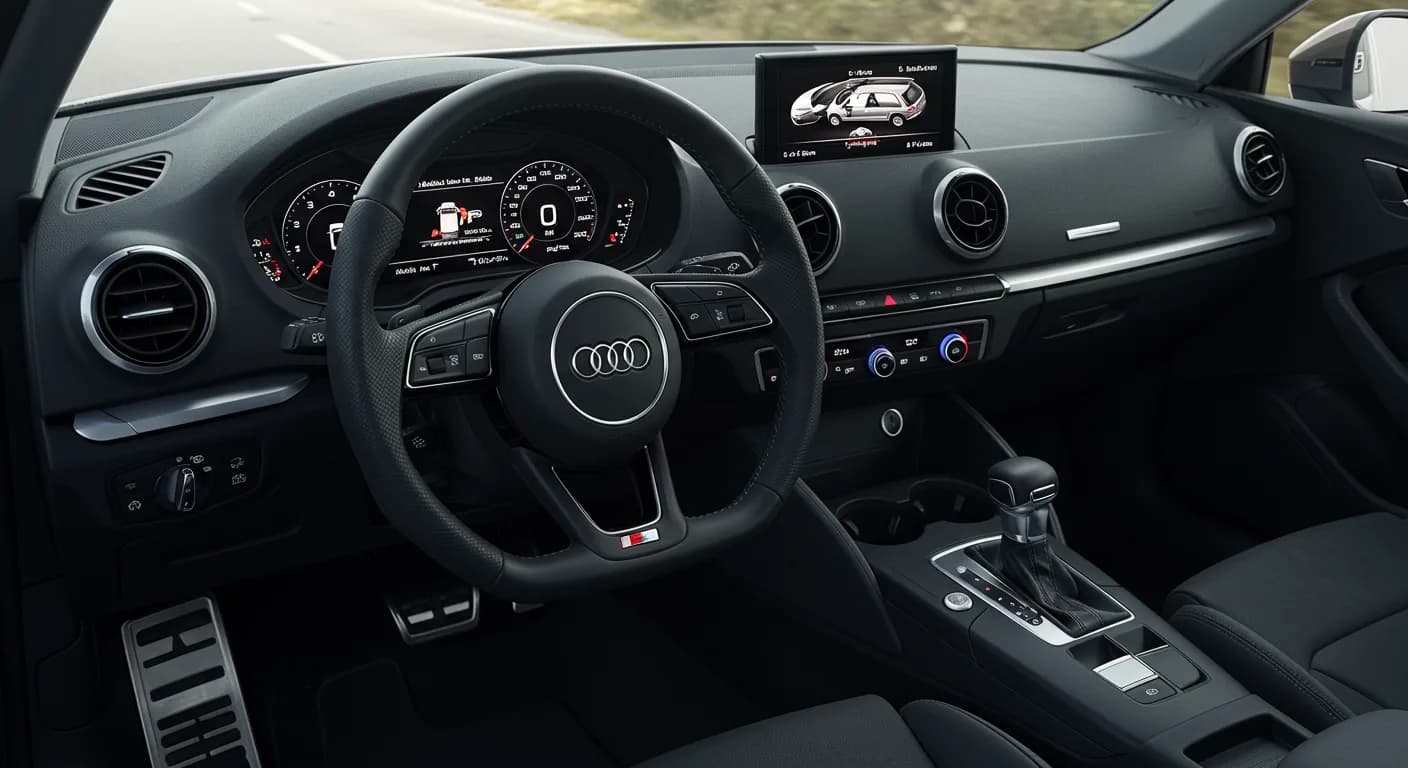 2024 Audi S3 — Audi S3 airbag indicator B101614